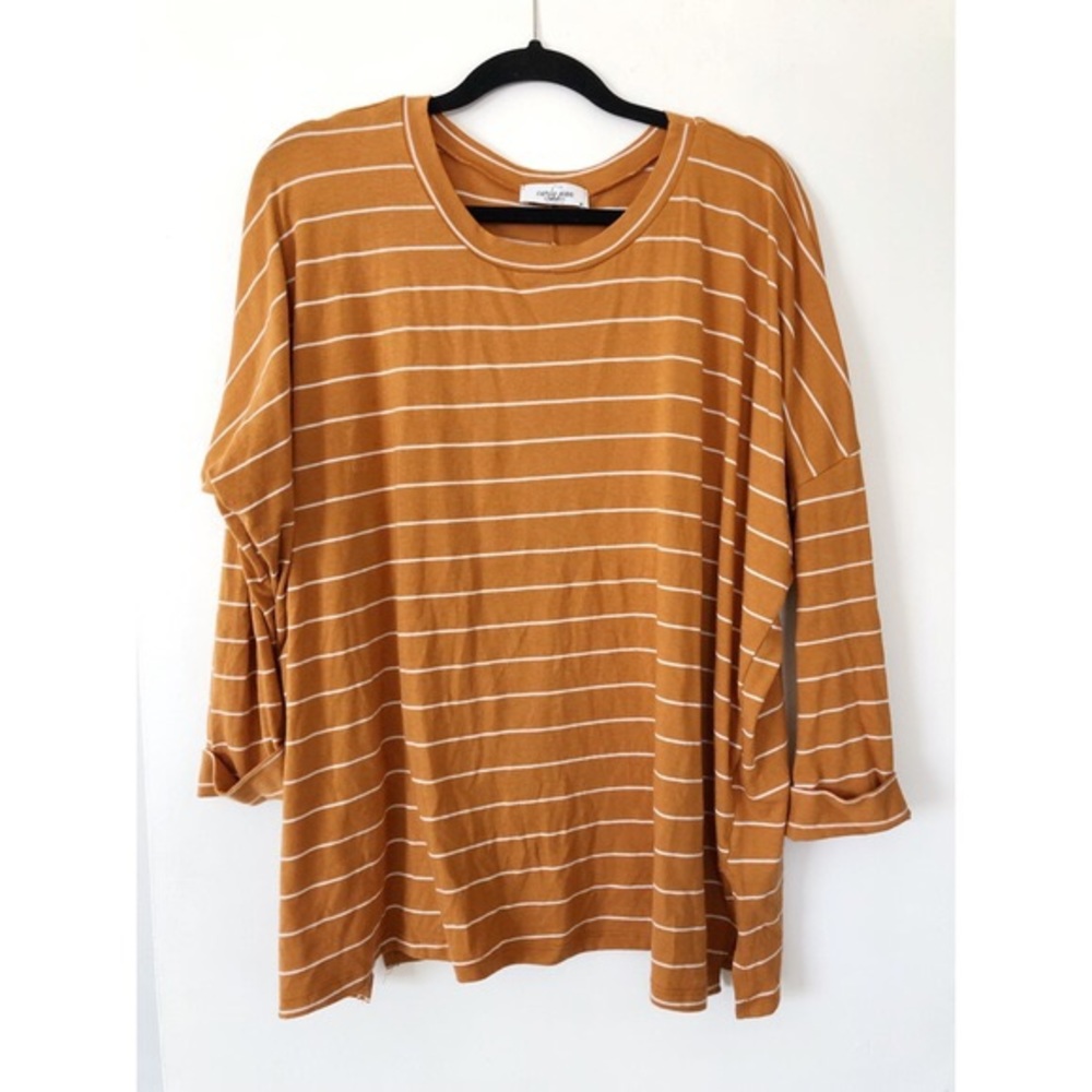 CJLA Evelyn mustard stripe